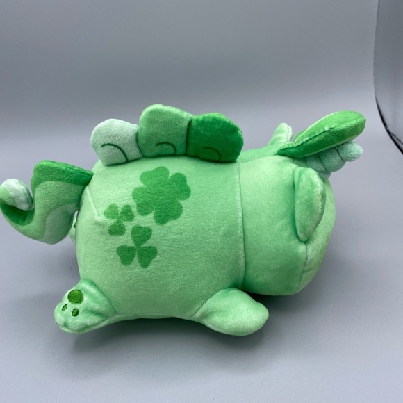 2024 Aphmau MeeMeows Clover GREEN UNICORN CAT 6” L Plush - Picture 4 of 8